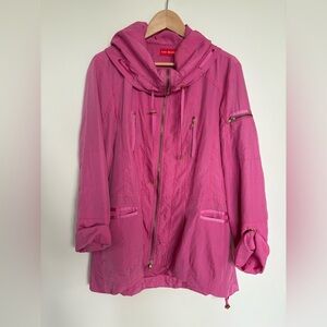 Ciao Milano pink rain jacket size medium